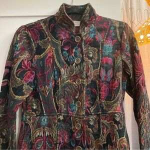 Habitat Brocade Long Peacoat